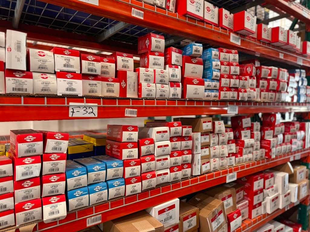 Texas Auto Parts wholesale distribution facility
